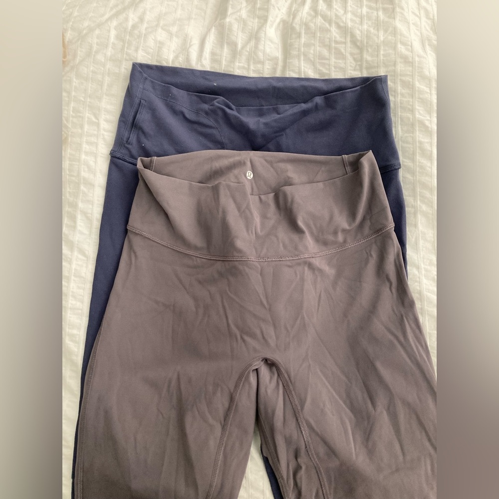 Lululemon leggings wunder under and awakening - 8